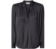 Zadig & Voltaire Tink blouse van satijn met V-hals