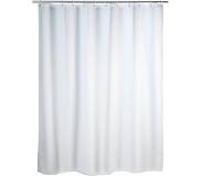 Wenko Douchegordijn polyester 180x200cm 100% polyester met anti schimmel behandeling Wit