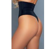 Be Wicked Daily Comfort High Waist Corrigerende String - Zwart | Maat 637488515032