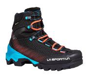 La Sportiva Aequilibrium ST GTX Shoes Women, zwart/turquoise EU 39 2022 Trekking- & Wandelschoenen