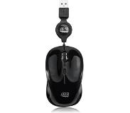 Adesso einziehbare Nano mouse (Black), iMouse S8B