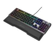 QPAD - MK95 Pro Gaming Mechanisch Toetsenbord met Schakelbaar Optisch Switches en RGB-achtergrondverlichting - Qwerty US