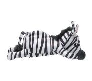 Bebe-Jou Donkey Zebra - Knuffel - Zwart/Wit