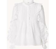 Zadig & Voltaire Timmy Tomboy blouse met ballonmouw en volants