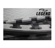 Legend Sports Legend Puzzelmat Sportvloer | 100 x 100 x 3 cm | Grijs / Zwart