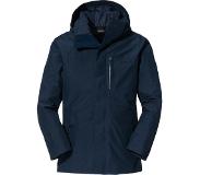 Schöffel Jas Schöffel Men 3in1 Parka Warschau M Blue-Maat 50