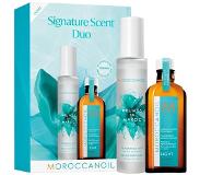 Moroccanoil Signature Scent Duo Light Set - haarserum & -parfum