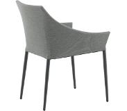 Venture Home 2 X Spoga Tuinstoel Zwart, Donkergrijs.