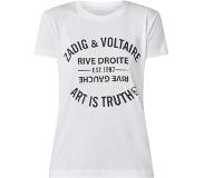 Zadig & Voltaire Walk Blason T-shirt met logoprint
