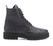 Nubikk Man Leren Boots Logan Harbor - Zwart | Maat 43