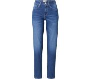 MUD Jeans Easy Go high waist straight leg jeans met medium wassing