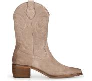 PS Poelman BABS Dames Western Laarzen - Beige - Maat 39