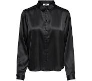 ONLY Jacqueline de Yong Blouse Jdyfifi Life L/s Short Shirt Wvn No 15203504 Black Dames Maat - W36