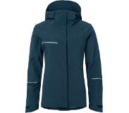 Vaude Yaras Warme regenjas Dames, blauw EU 36 | XS 2022 MTB jassen