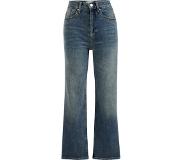 We fashion high waist wide leg jeans vintage blue Dames | Maat: 32