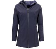 Gentile Bellini Double Face Dames Jassen Parka - Slim Fit - Blauw
