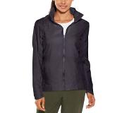 Coolibar - UV Verpakbare Jas voor dames - Jura - Effen - Onyx - maat XS