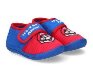Super Mario Blauwe Pantoffels Stof 28