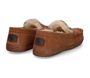 Warmbat Pantoffel Warmbat Men Grizzly Suede Cognac-Schoenmaat 41