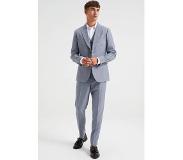 We fashion geruit slim fit colbert blauw Heren | Maat: 52