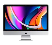 Apple iMac 68,6 cm (27") 5120 x 2880 Pixels Intel 10de generatie Core i5 8 GB DDR4-SDRAM 256 GB SSD Alles-in-één-pc AMD Radeon Pro 5300 macOS Catalina 10.15 Wi-Fi 5 (802.11ac) Zilver