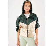 Mexx Loose Fit Shiny Jacket Dames - Donker Groen - Maat XS