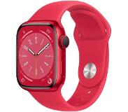 Apple Watch S8 + Cellular - 41mm Aluminium - (PRODUCT)RED - (PRODUCT)RED Sportband