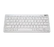 Iggual TKL-BK toetsenbord Bluetooth QWERTY Spaans Zilver