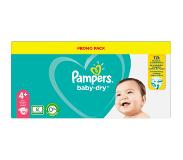 Pampers - Baby Dry - Maat 4+ - Mega Pack - 100 Luiers