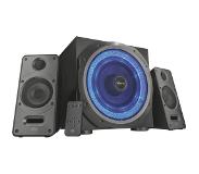 Trust GXT 688 Torro - 2.1 Speakerset - LED - 60 W - Zwart en Blauw