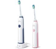 Philips Sonicare 2100 DailyClean Pink & Blue DUOSET HX3212/61