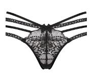 Hunkemoller String Lorraine Zwart Dames | Maat: M