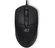 ACT Wired Optical Mouse, USB cable, 1000 dpi, black