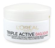 L'Oréal Triple Active Hydraterende Dagcrème - Droge en Gevoelige huid - 50ml