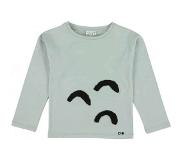 Trixie T shirt Mountains lange mouwen katoen groen