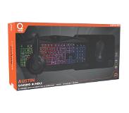 Qware Gaming Toetsenbord Azerty + Muis Muismat Hoofdtelefoon (gmb-9500be)