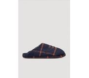 Ysabel Mora Pantoffels heren blauw Happy times | slippers extra zacht