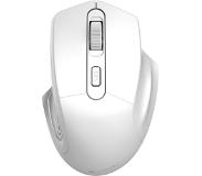 Canyon 2.4GHz Optical Wireless Mouse 4 Buttons, DPI 800/1200/1600, Pearl White, 115 * 77 * 38mm, 0.0