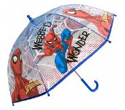 Spider-man Spiderman jongens paraplu 45 cm tranparant