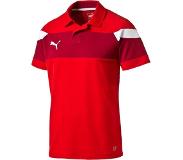 Puma Poloshirt - puma red-white - 152