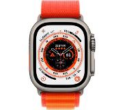 Apple Watch Ultra 49mm Alpine Horlogeband Oranje S