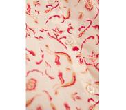 Sissy-Boy Witte blouse met rode bloemenprint | Maat 134-140
