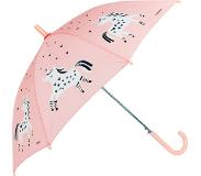 Kidzroom Puddle Paraplu - Roze - Unicorn
