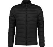 Purewhite - Heren Regular Fit Puffer Jas - Zwart - Maat XXL