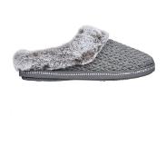 SKECHERS Cozy Campfire pantoffels grijs Textiel Maat 41