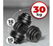 Physionics GoodVibes - Halterset - Met Grip - Dumbbell Set - Inclusief 30KG