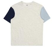 Urban classics Kinder Tshirt -Kids 158/164- Organic Oversized Colorblock Grijs