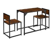TecTake - zitgroep Milton industrial dark - 404356