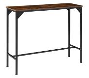 TecTake - Bartafel Kerry industrial dark - LxBxH 120 x 40 x 100,5 cm - 404338