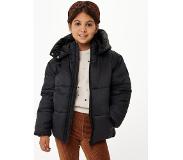 Mexx Gewatteerde Jas Met Capuchon Kids Uni - Zwart - Maat 110-116